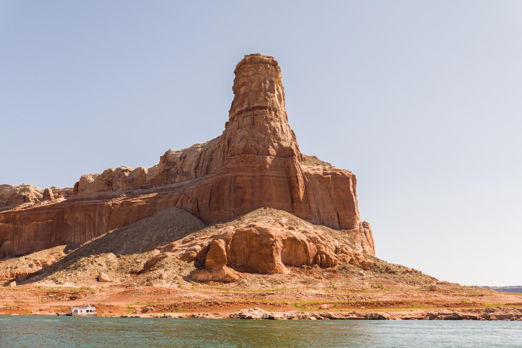 Camping with Bengie at Lake Powell